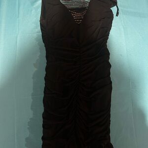 Elegant Black Sleeveless Dress